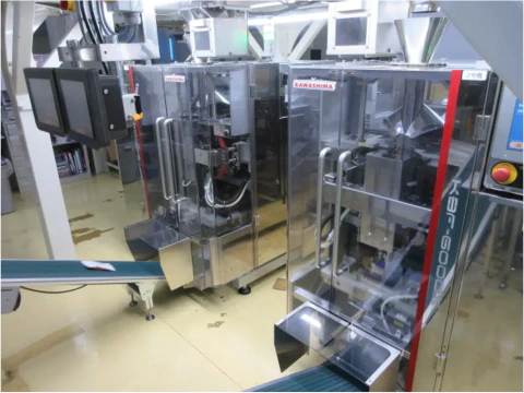 縦ピロー包装機  