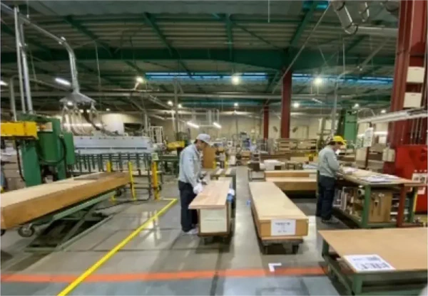 スペースが狭い